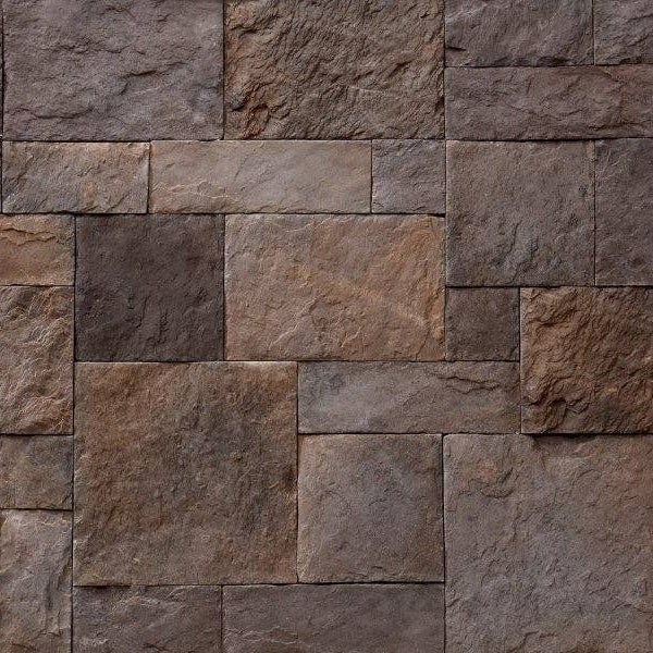 Ashlar Pattern Petra Granat Manufactured Stone Handmade Veneer - Livfloors Collection