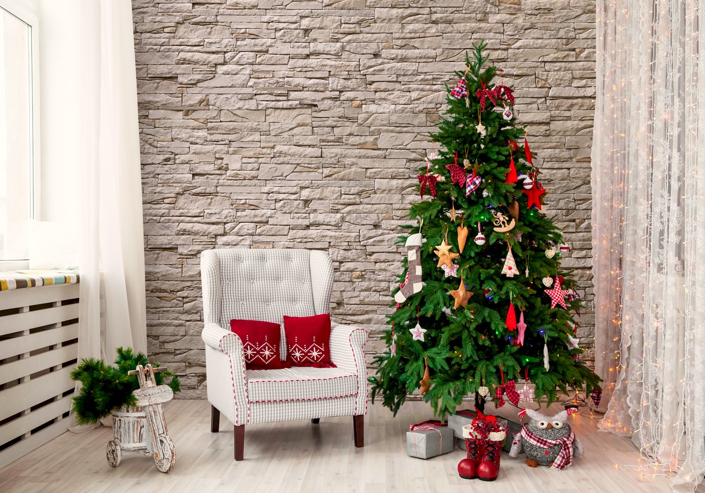 Inka Pearl White Slate Look Manufactured Stone Handmade Veneer - Livfloors Collection