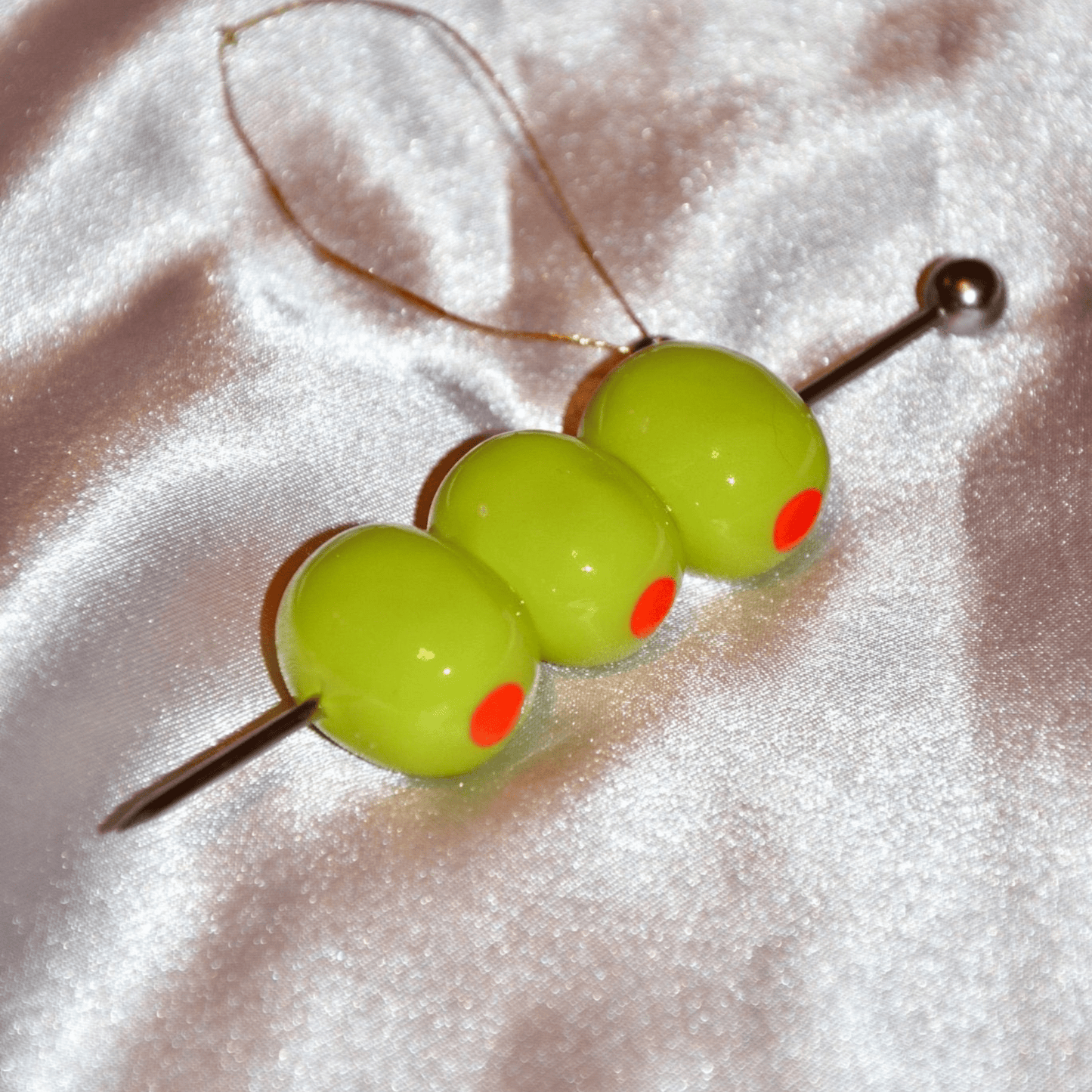 MARTINI OLIVE ORNAMENT