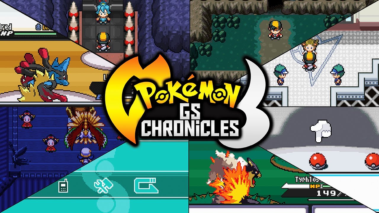 Pokemon GS Chronicles GBA ROM Hack Video Game Boy Advance V 2.7.1