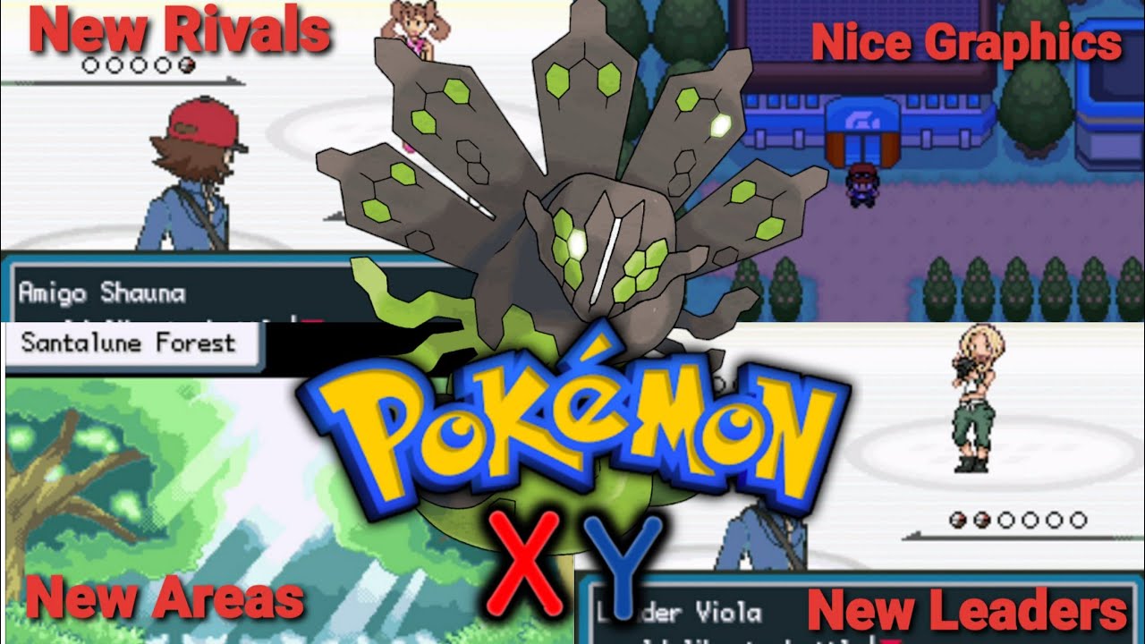Pokemon X & Y GBA ROM Hack Video Game Custom Gameboy Advance