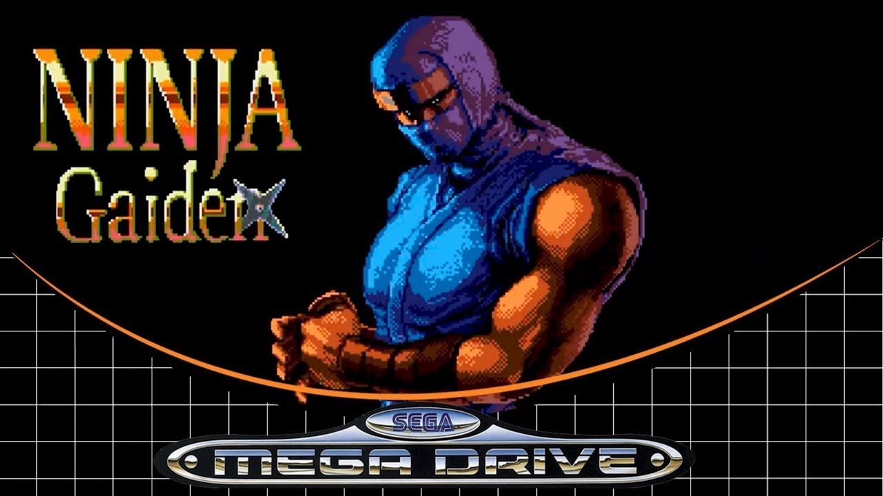 Ninja Gaiden Sega Genesis Mega Drive Video Game Cartridge