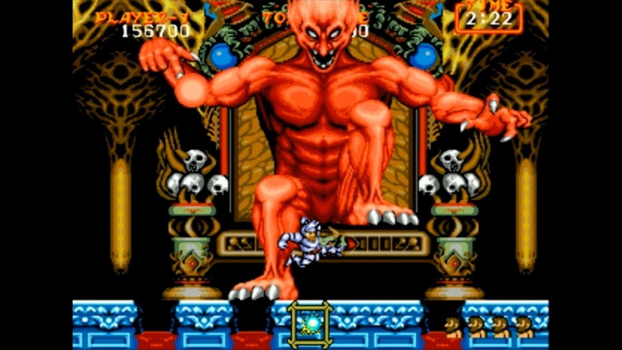 Ghouls 'N' Ghosts Sega Genesis Mega Drive Video Game Cartridge