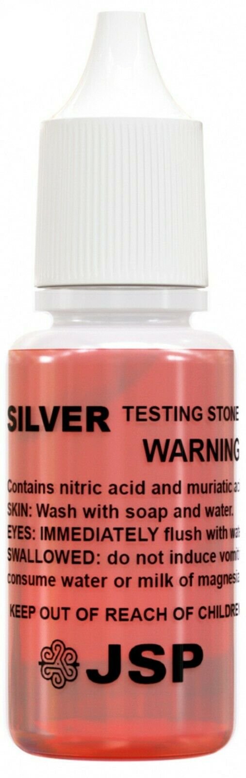 JSP Gold Silver Jewelry Metals Testing Acid 10k 14k 18k Kit + Scratch Test Stone