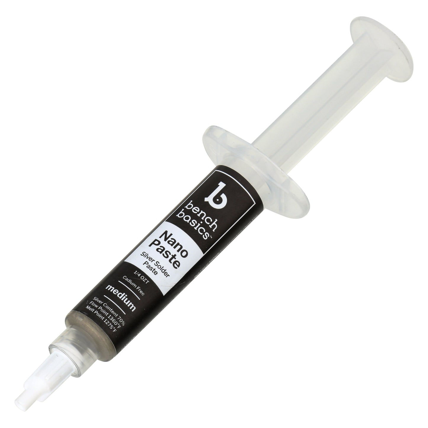 NANO Paste, Silver Solder Paste w/ Dispensing Syringe, 1/4 ozt