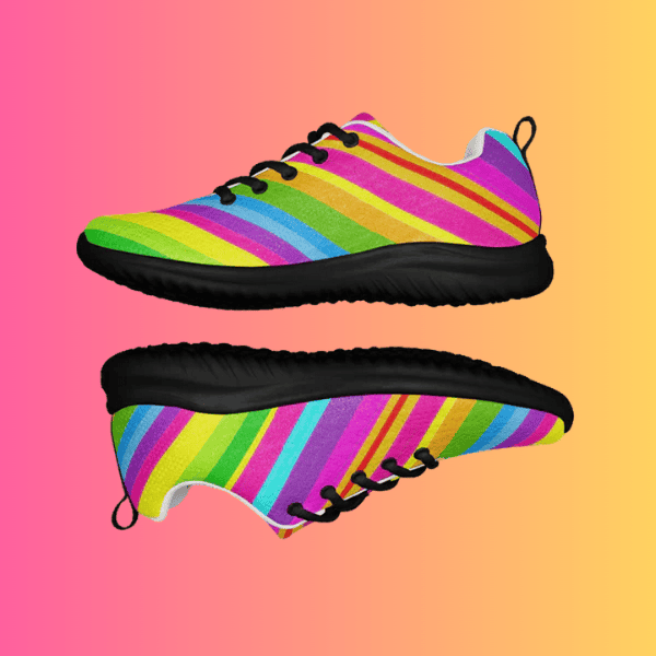 Men's Playful EDM Festival Athletic Shoes