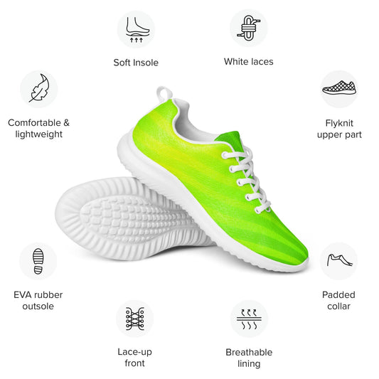 Greenee Men’s Athletic Shoes - Lizard Vigilante