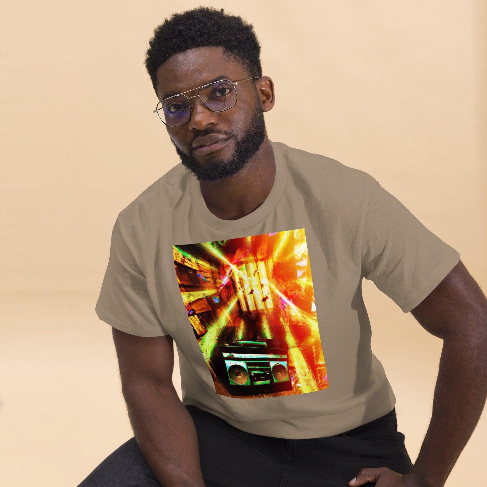 Prison BoomBox Light Burst Men's classic tee - Lizard Vigilante