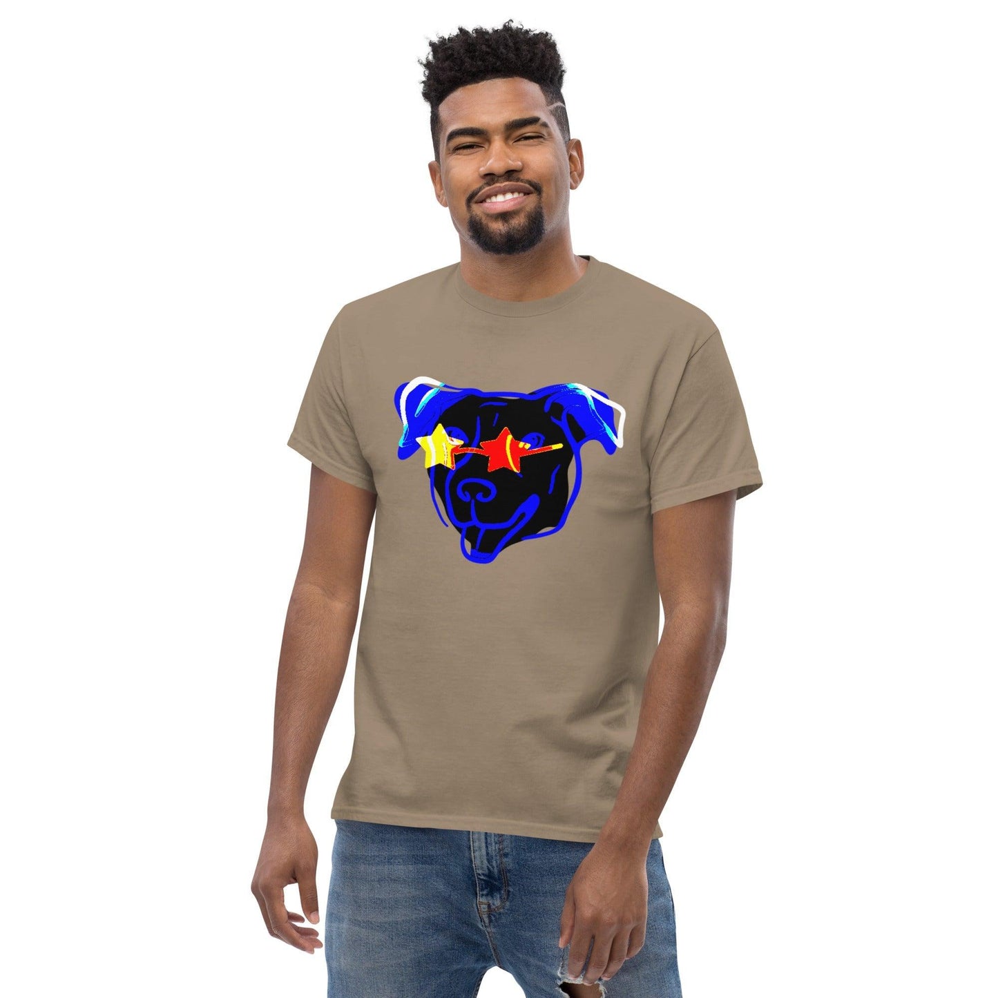 Blue Star Dawg Men's classic tee - Lizard Vigilante