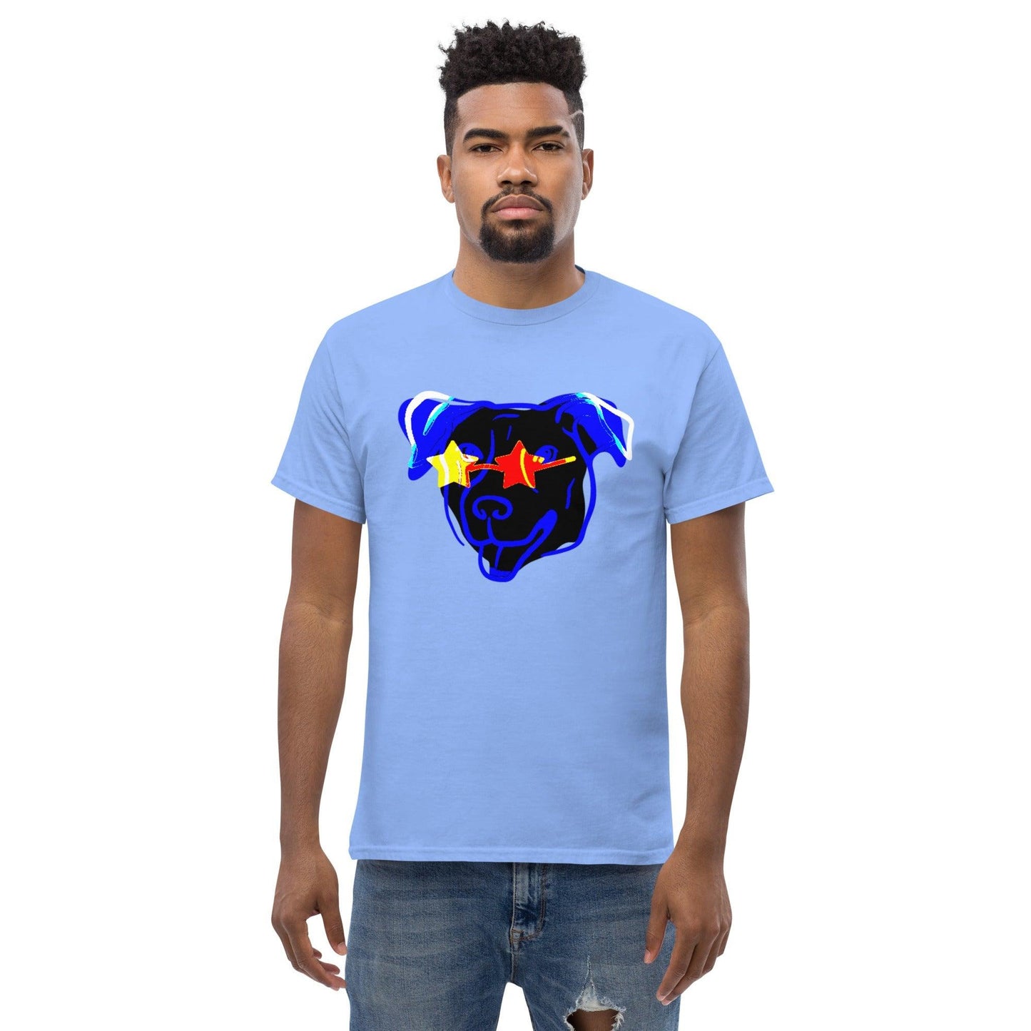 Blue Star Dawg Men's classic tee - Lizard Vigilante