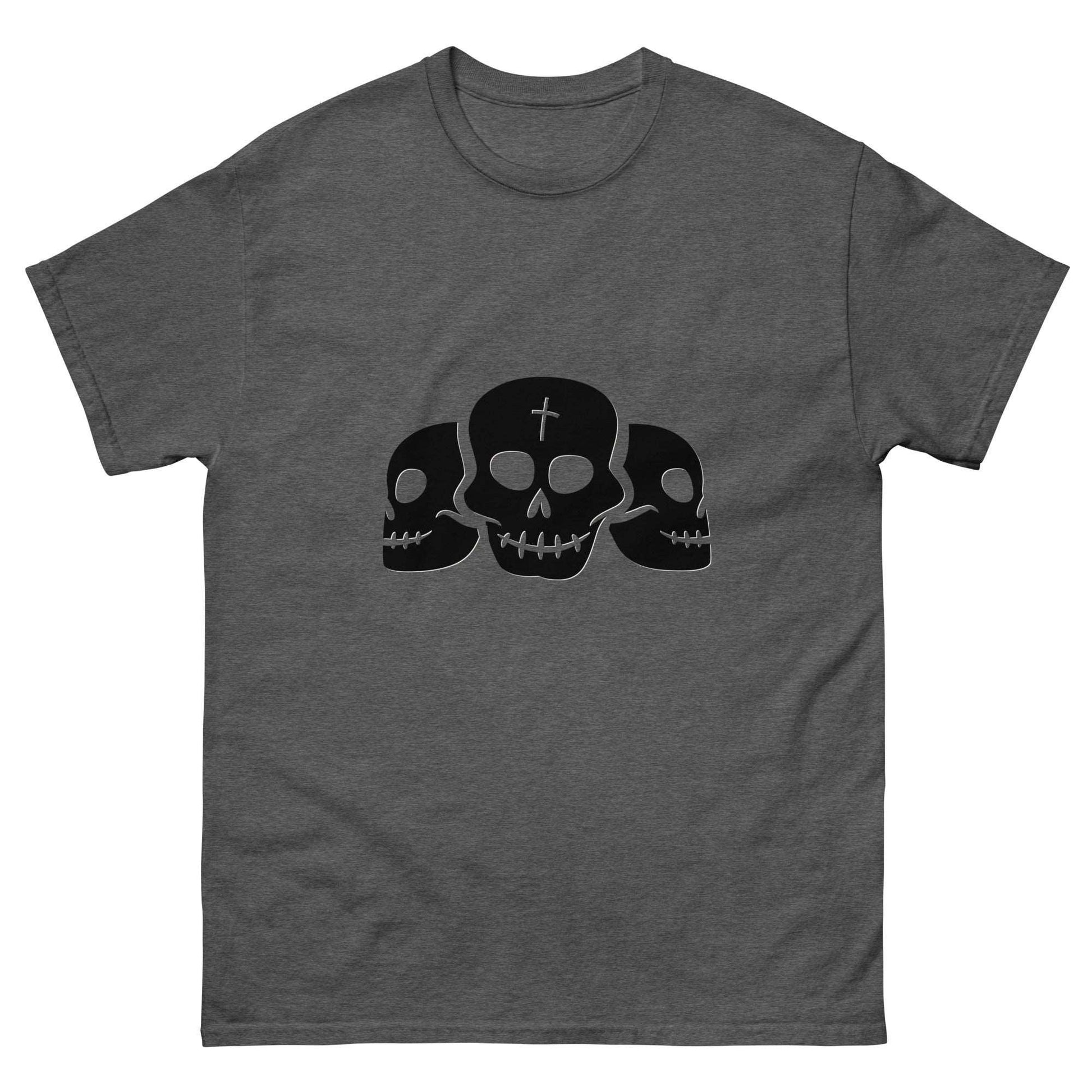 3 Skulled Delight Men's classic tee, Terrifying Fun - Lizard Vigilante