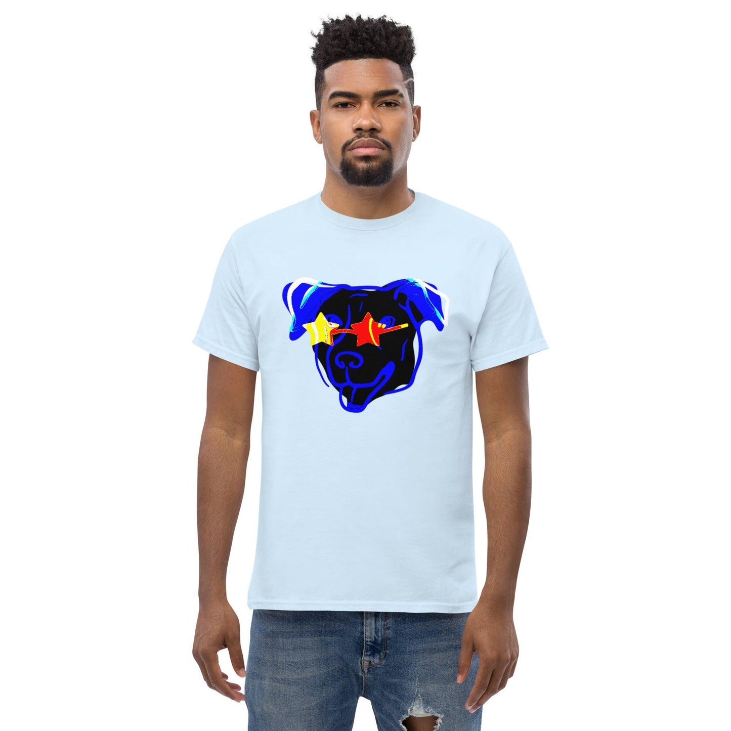 Blue Star Dawg Men's classic tee - Lizard Vigilante