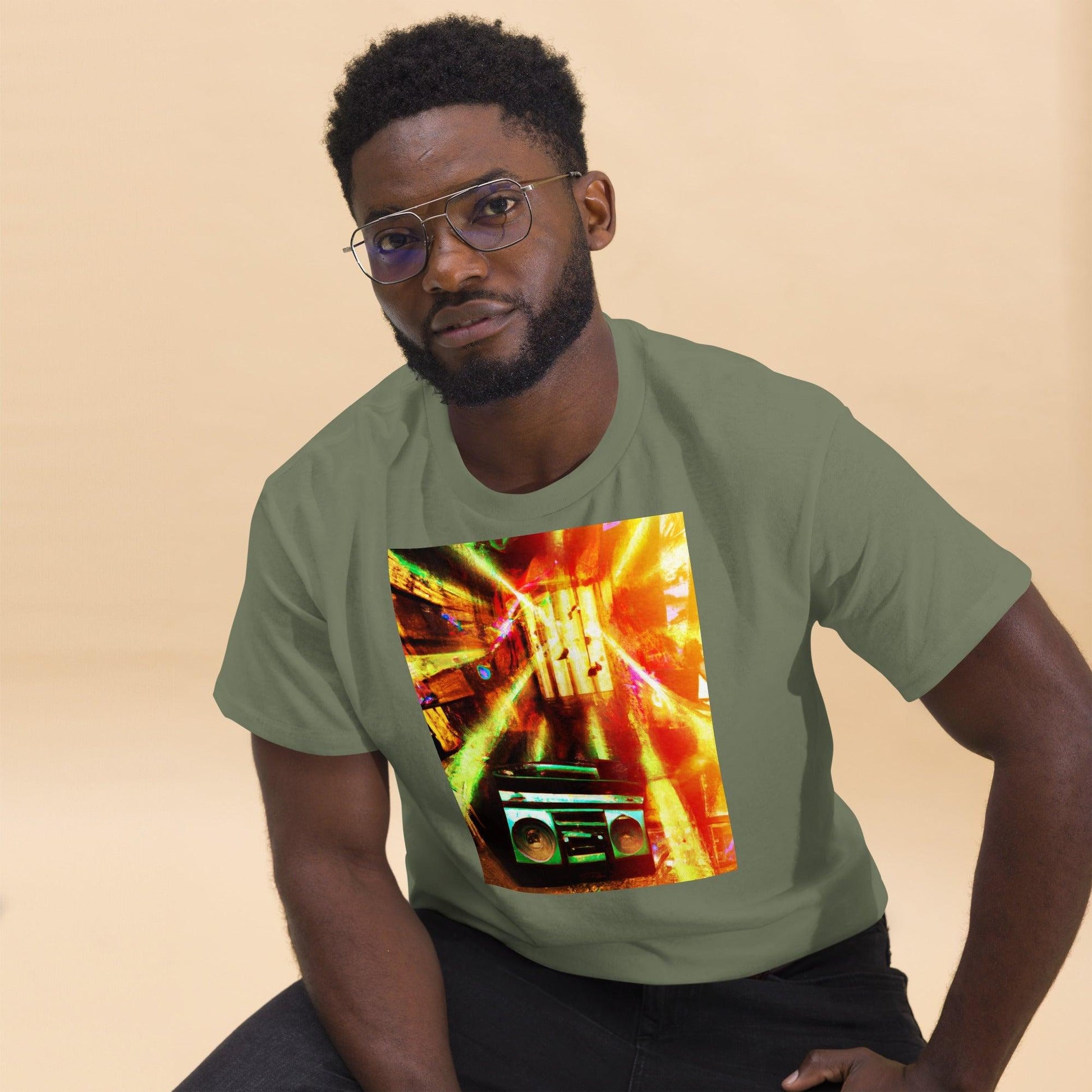 Prison BoomBox Light Burst Men's classic tee - Lizard Vigilante