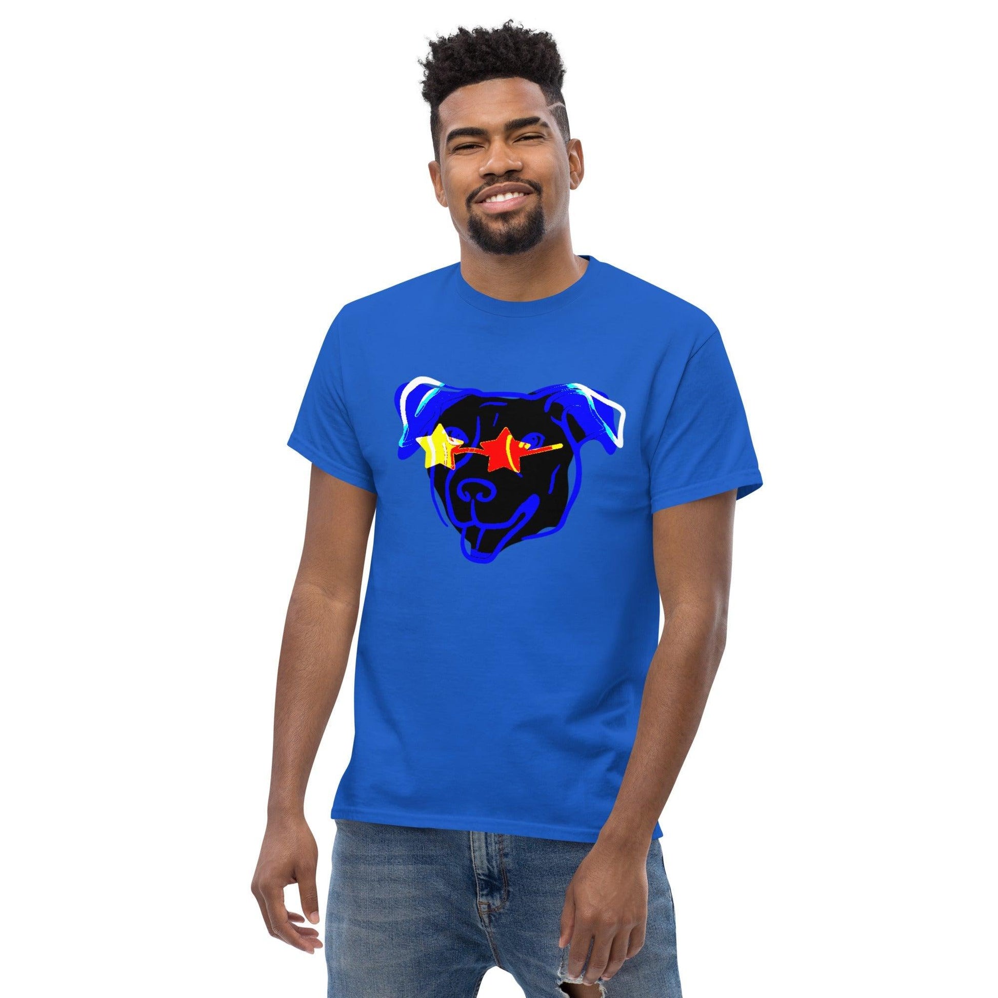 Blue Star Dawg Men's classic tee - Lizard Vigilante