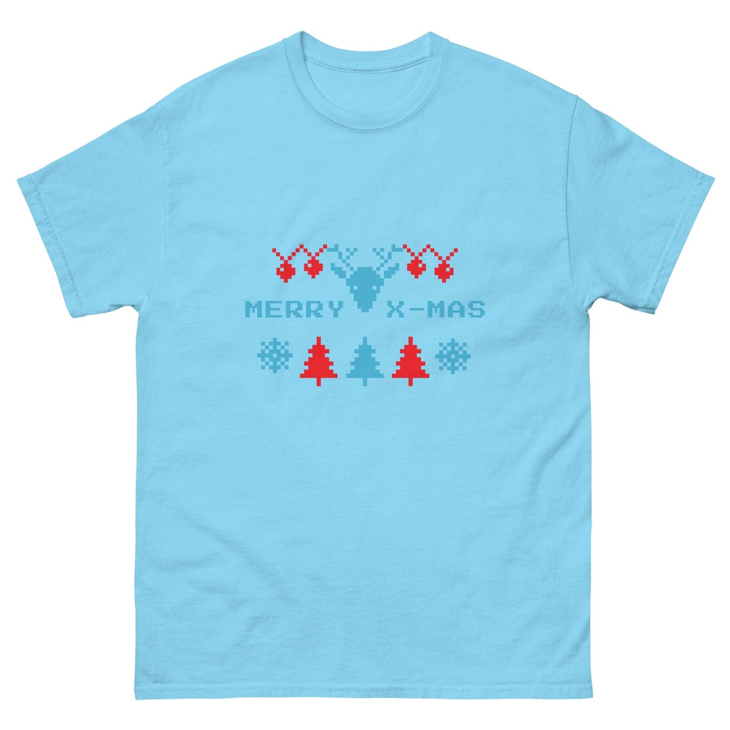 Merry X-Mas Reindeer Men's classic tee - Lizard Vigilante