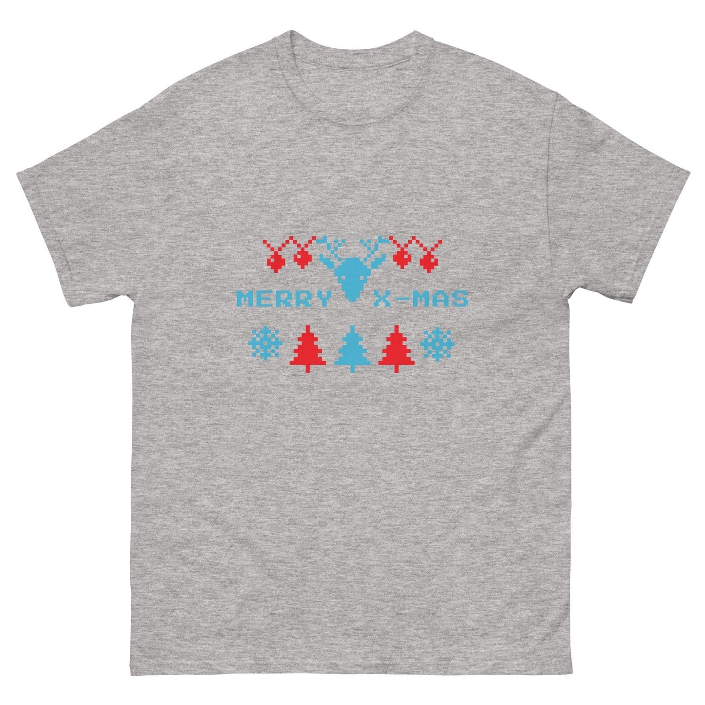 Merry X-Mas Reindeer Men's classic tee - Lizard Vigilante