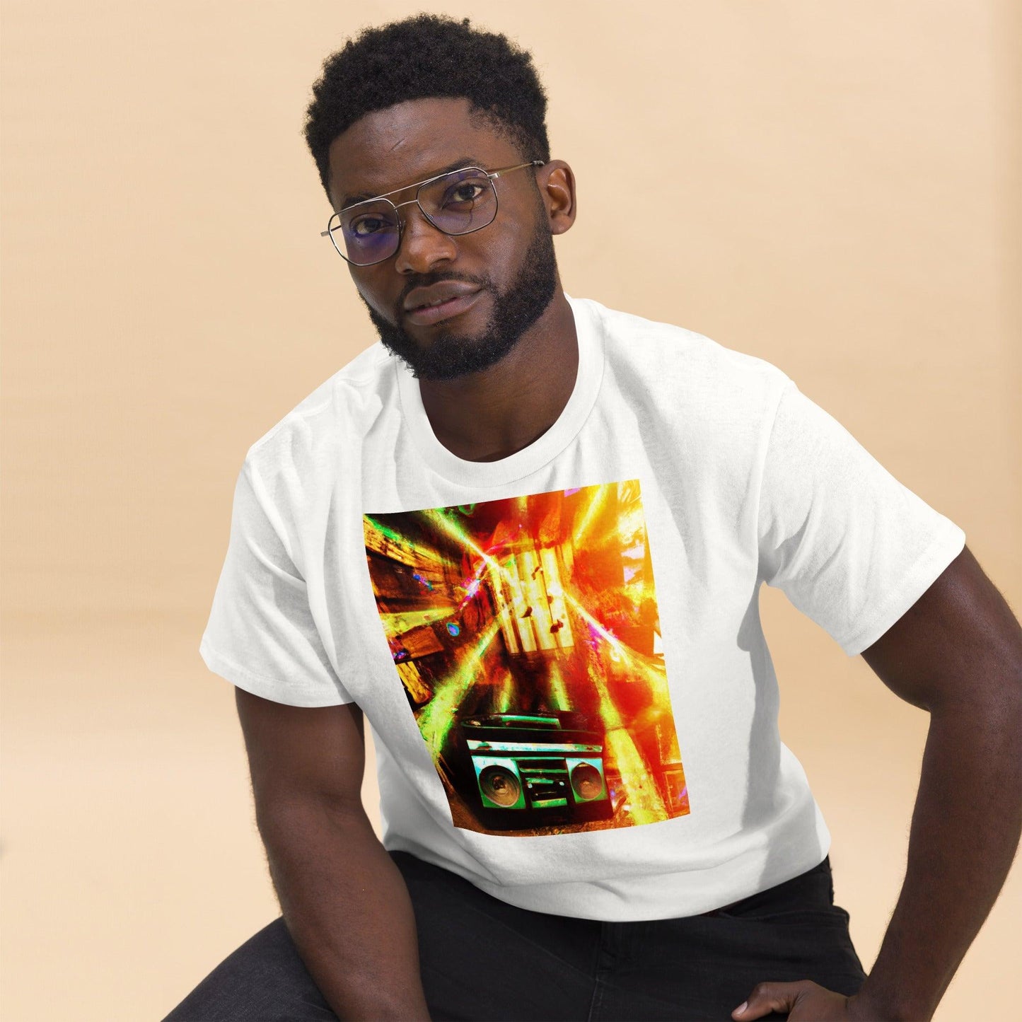 Prison BoomBox Light Burst Men's classic tee - Lizard Vigilante