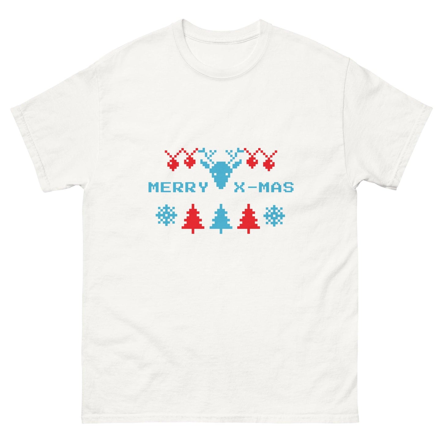 Merry X-Mas Reindeer Men's classic tee - Lizard Vigilante