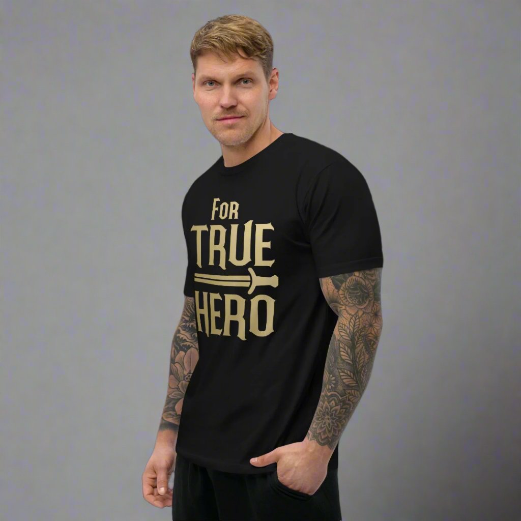 Short Sleeve T-shirt For True Hero #1