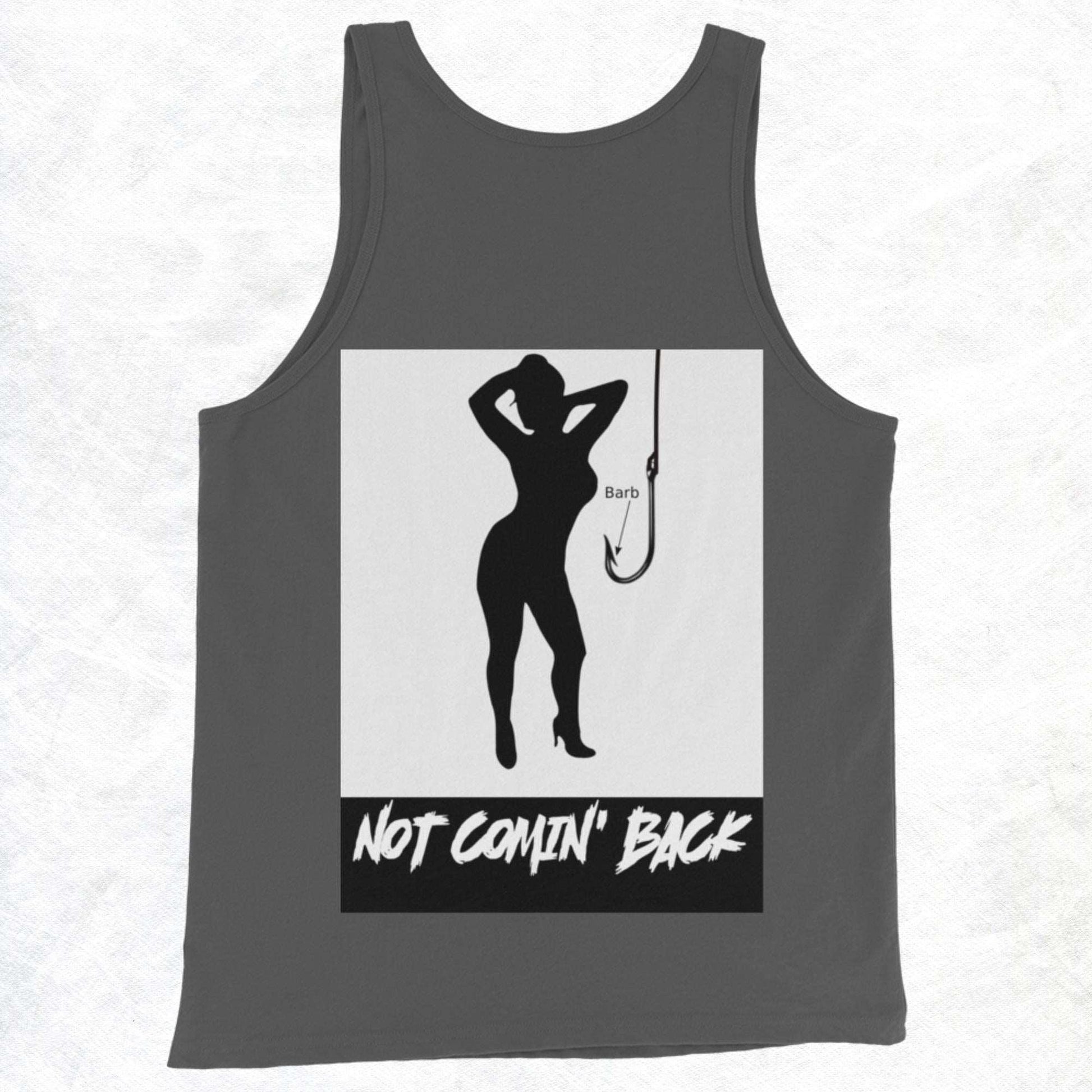 Goin' Fishin'... Not Comin' Back Unisex Tank Top - Lizard Vigilante