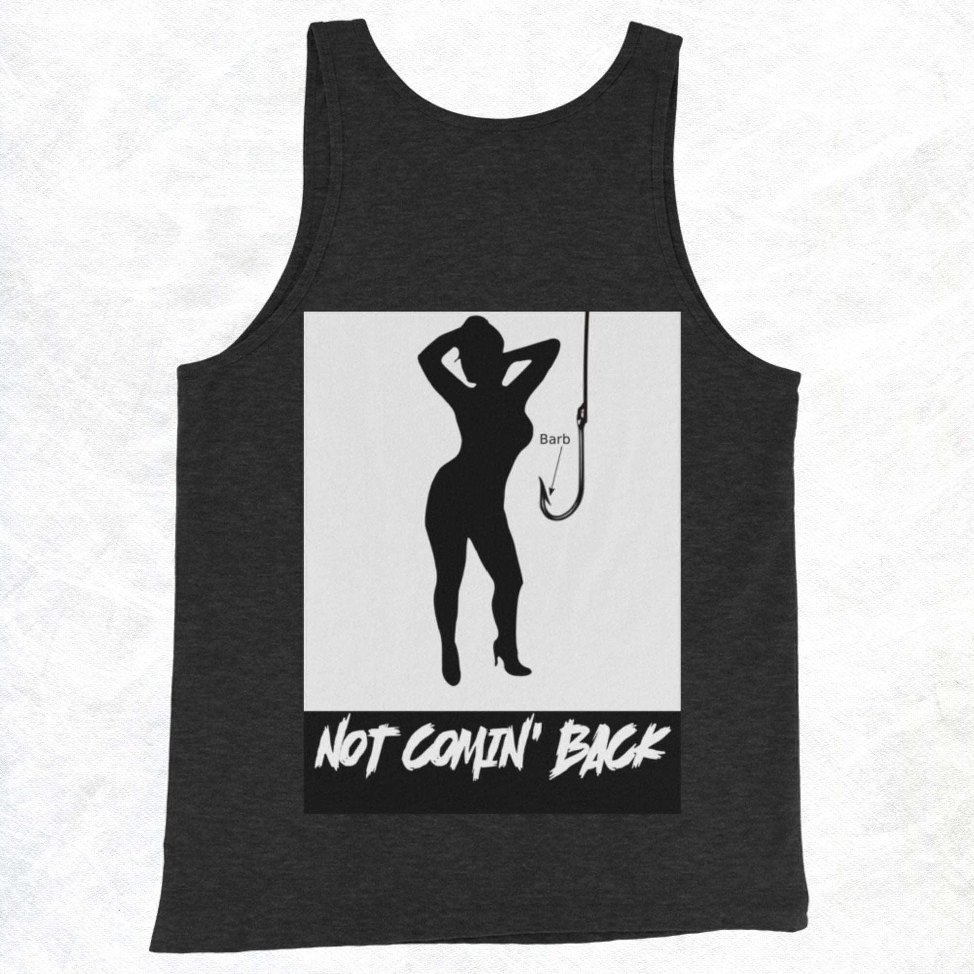 Goin' Fishin'... Not Comin' Back Unisex Tank Top - Lizard Vigilante