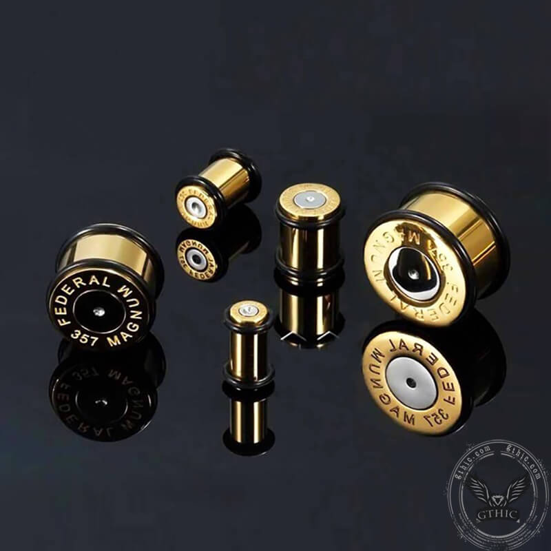 Minimalism Round Stainless Steel Ear Gauge