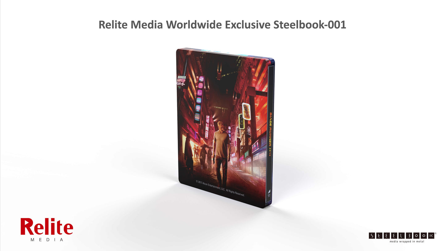 Blade Runner 2049 - Relite Exclusive Steelbook [Double Lenticular Full Slip /1000] (4K Ultra HD + Blu-ray)