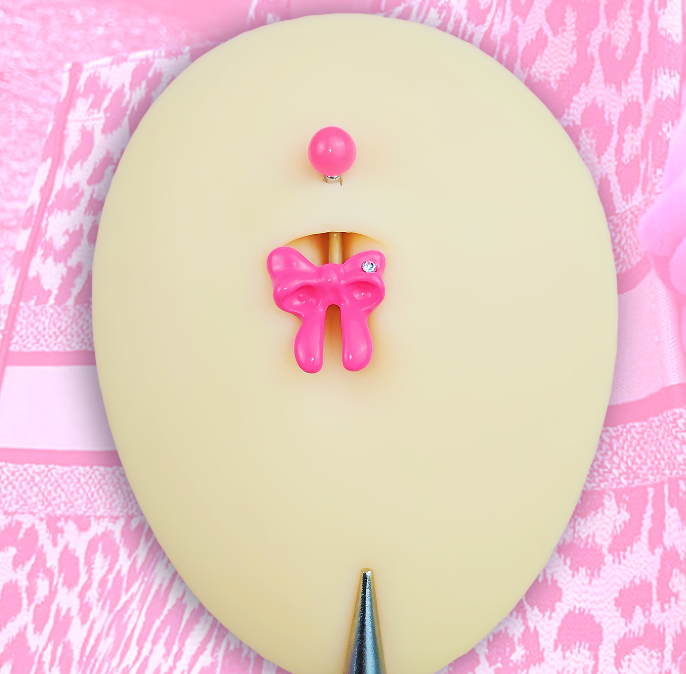 Sydney Belle Girlfriend Collection Pretty Pink Bow Belly Ring