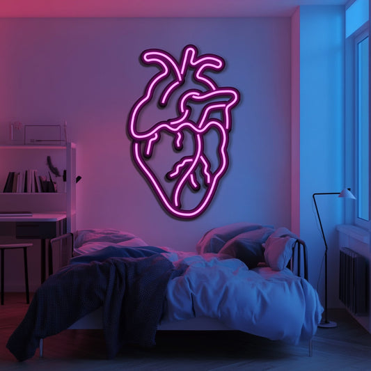 Hearth Metal Neon Wall Art- LN0194