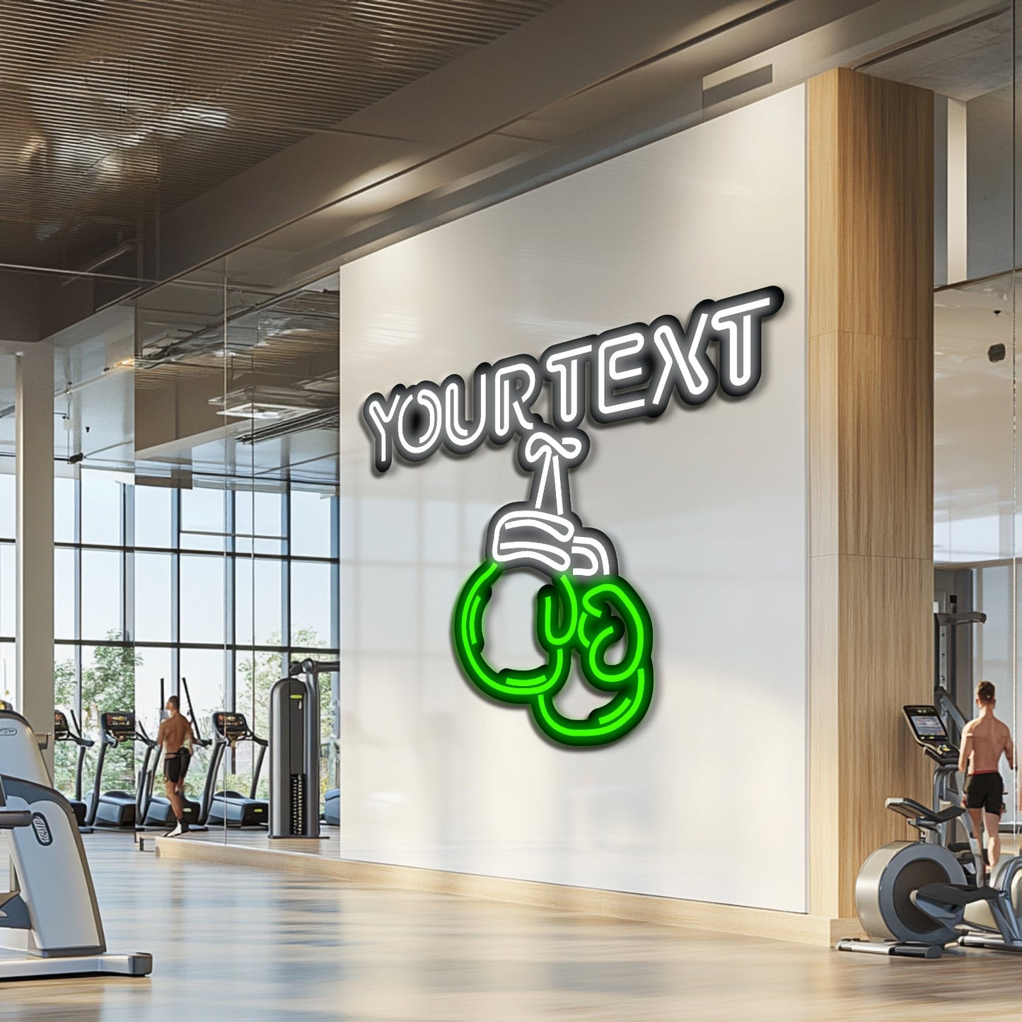 Custom GYM Metal Neon Wall Art- LN0223
