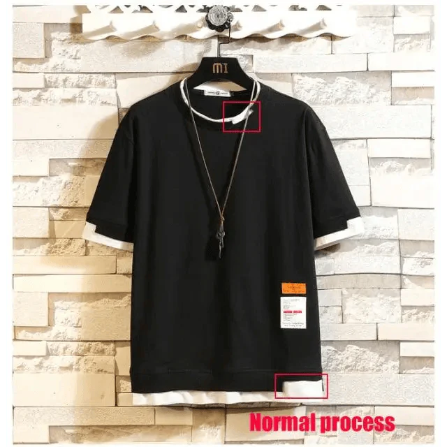 Modern Summer Short Sleeves New Fashion White T-shirt Streetwear One Piece Cool Hip Hop Rock Punk Men Top Tees T-shirt Clothes Men's Green Top Half Sleeve T-Shirt Men's Summer Short Sleeve Loose Casual Clothes