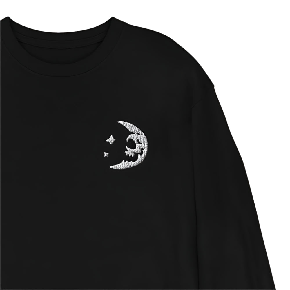 Lunar Skull Long Sleeve Shirt