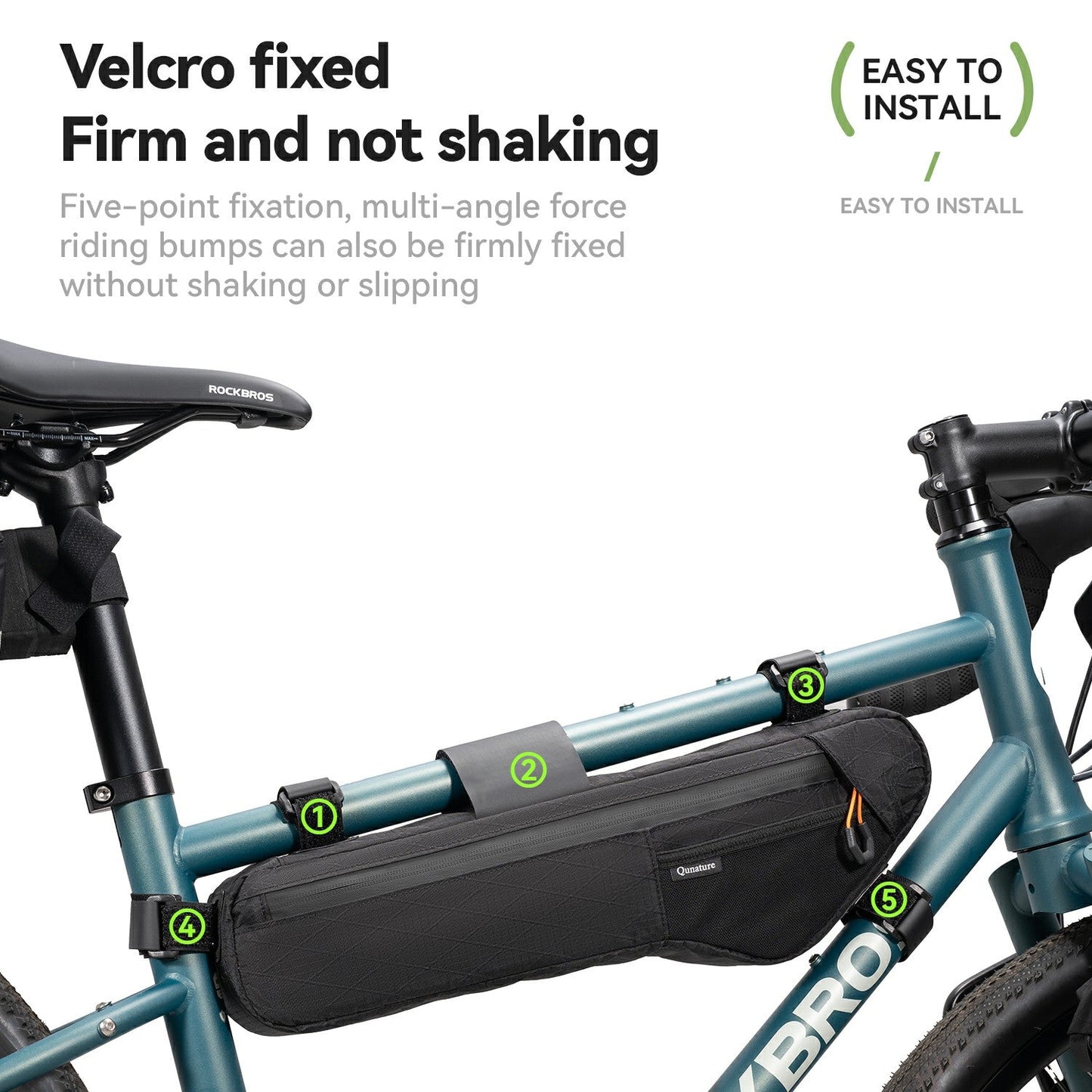 Qunature Bikepacking Bicycle Frame Bag