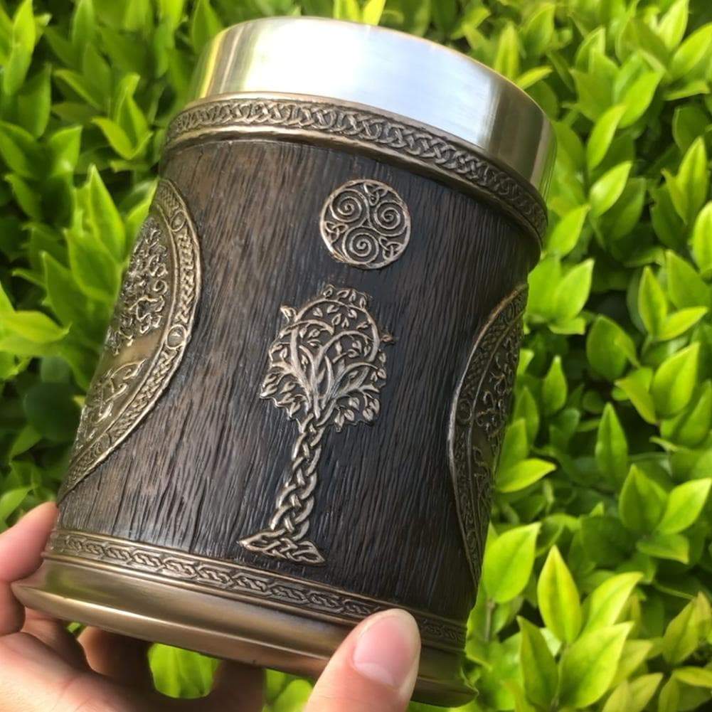 Viking Yggdrasil Tree of Life Tankard Mug