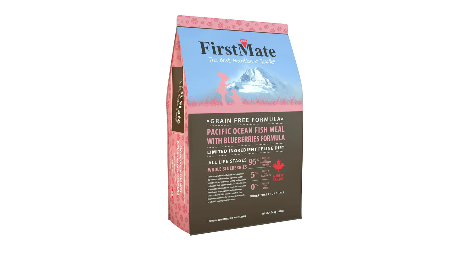 Firstmate Pet Foods Renaissance Grain Free Cat Food With Blueberries 10-Pound