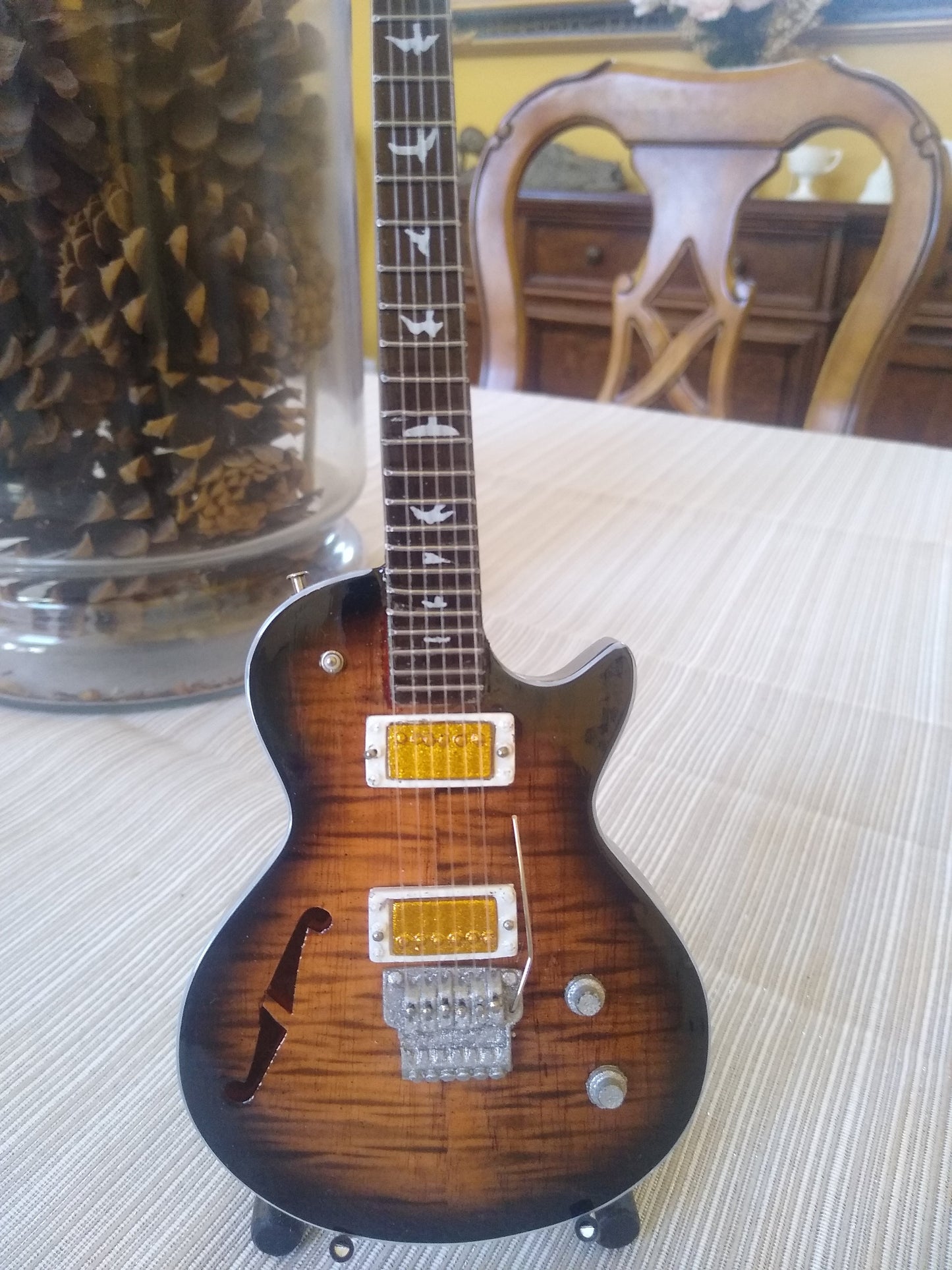 NEAL SCHON - PRS Charcoal Burst NS-14 1:4 Replica Guitar ~Axe Heaven~