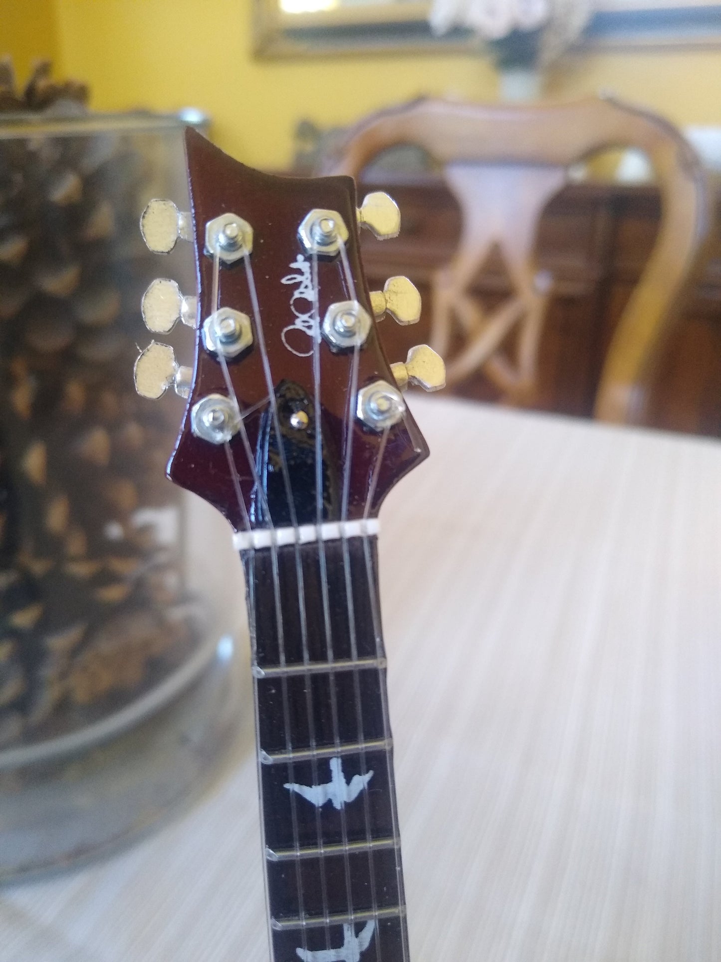 NEAL SCHON - PRS Charcoal Burst NS-14 1:4 Replica Guitar ~Axe Heaven~