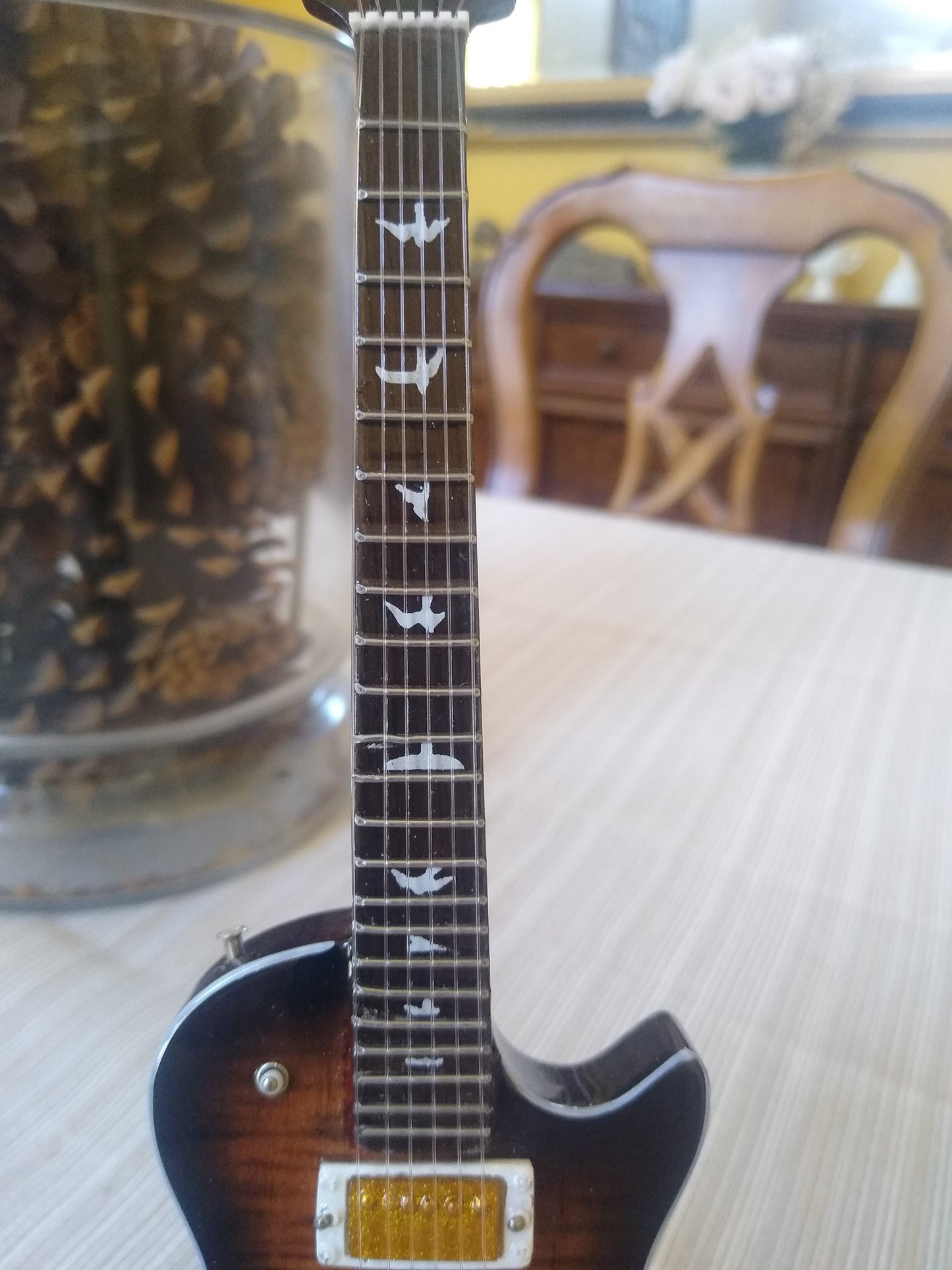 NEAL SCHON - PRS Charcoal Burst NS-14 1:4 Replica Guitar ~Axe Heaven~