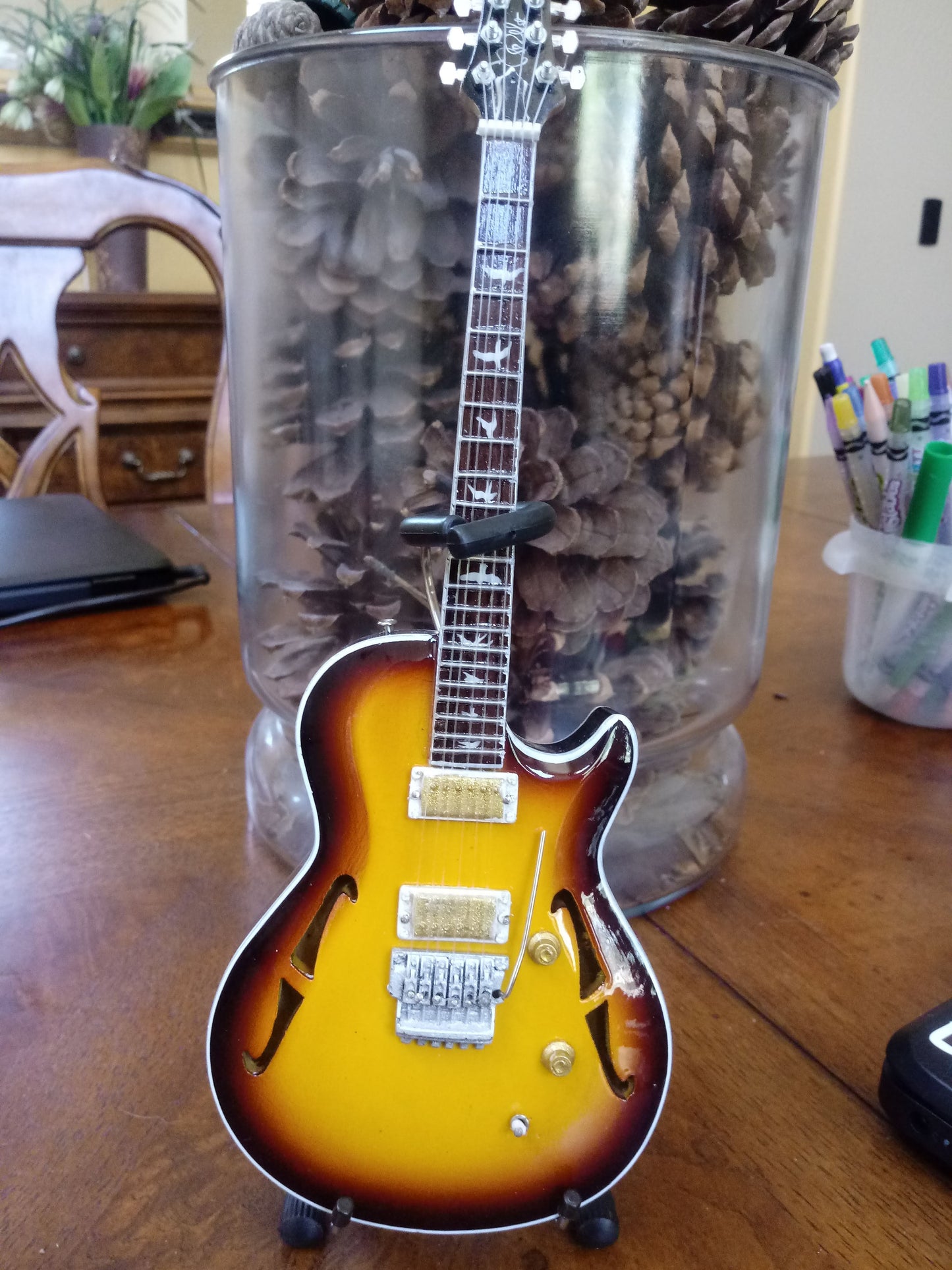 NEAL SCHON - PRS Private Stock NS-15 Sunburst 1:4 Replica Guitar~Axe Heaven