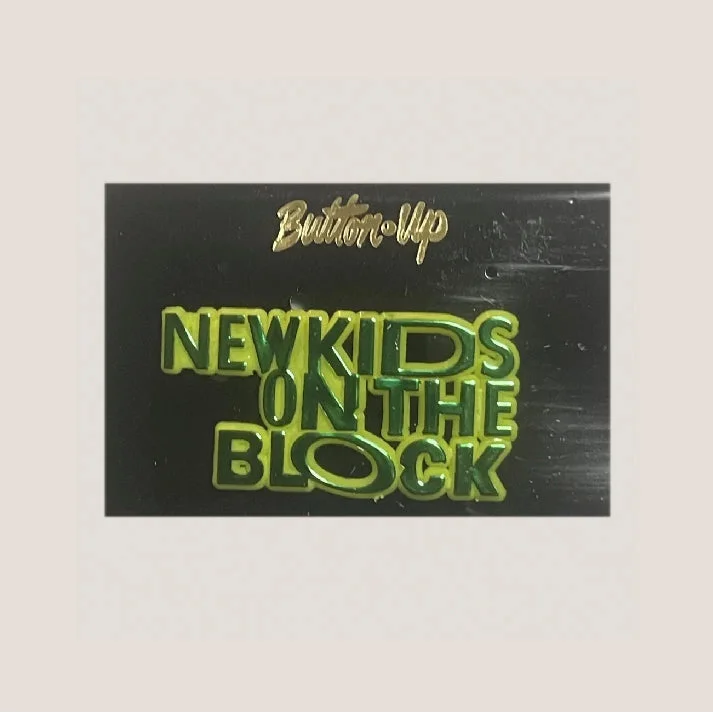New Kids on the Block Logo Pin Collectors Must