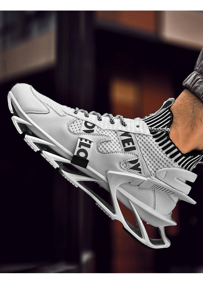 New Running Sneakers High Quality Breathable Mesh Sneakers For Jogging Walking Athletics Trainer Sports Men's Running Shoes Non Slip Athletic Tennis Walking Sneakers