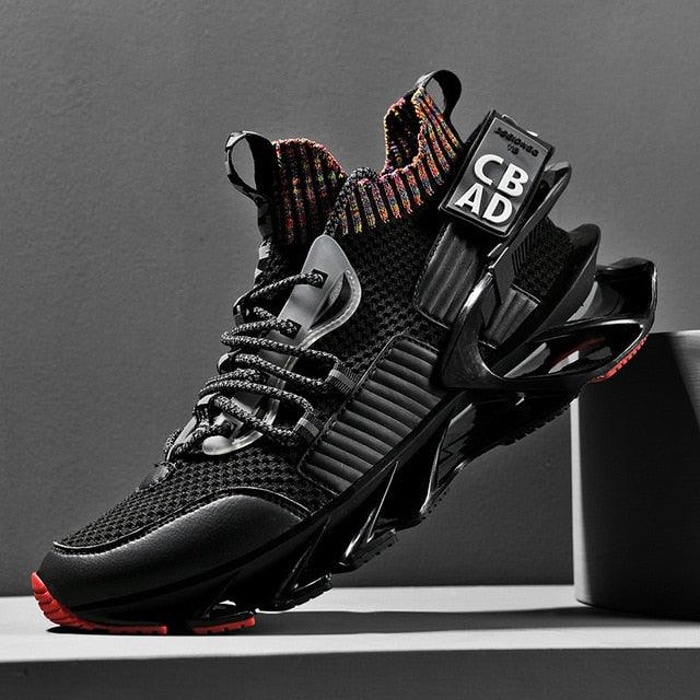 New Running Sneakers High Quality Breathable Mesh Sneakers For Jogging Walking Athletics Trainer Sports Men's Running Shoes Non Slip Athletic Tennis Walking Sneakers