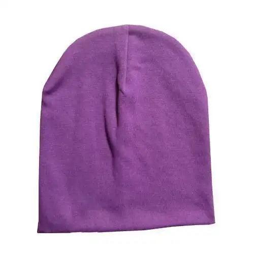 New Trendy  Baby Street Dance Hip Hat Cotton Spring Autumn Toddler Cap Scarf For Boys Girls Winter Warm Solid Color Children Hat Men's Winter Hat Warm Orange Yellow Red Blue Black Knitted Casual Hat