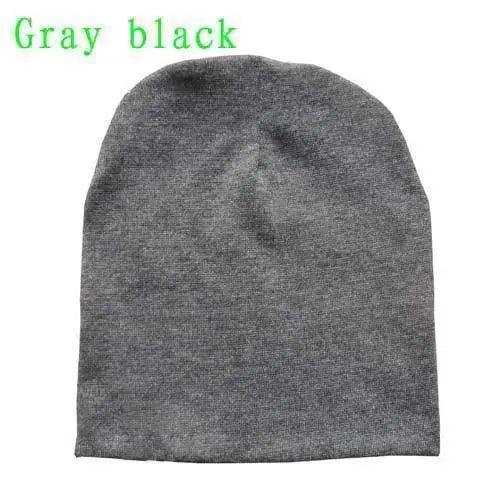 New Trendy  Baby Street Dance Hip Hat Cotton Spring Autumn Toddler Cap Scarf For Boys Girls Winter Warm Solid Color Children Hat Men's Winter Hat Warm Orange Yellow Red Blue Black Knitted Casual Hat
