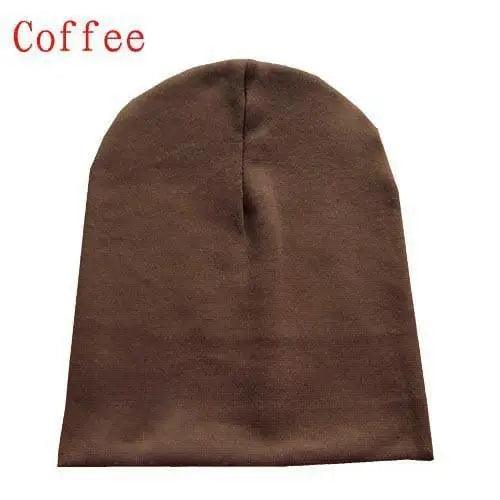 New Trendy  Baby Street Dance Hip Hat Cotton Spring Autumn Toddler Cap Scarf For Boys Girls Winter Warm Solid Color Children Hat Men's Winter Hat Warm Orange Yellow Red Blue Black Knitted Casual Hat