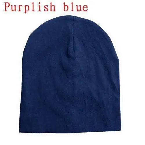 New Trendy  Baby Street Dance Hip Hat Cotton Spring Autumn Toddler Cap Scarf For Boys Girls Winter Warm Solid Color Children Hat Men's Winter Hat Warm Orange Yellow Red Blue Black Knitted Casual Hat