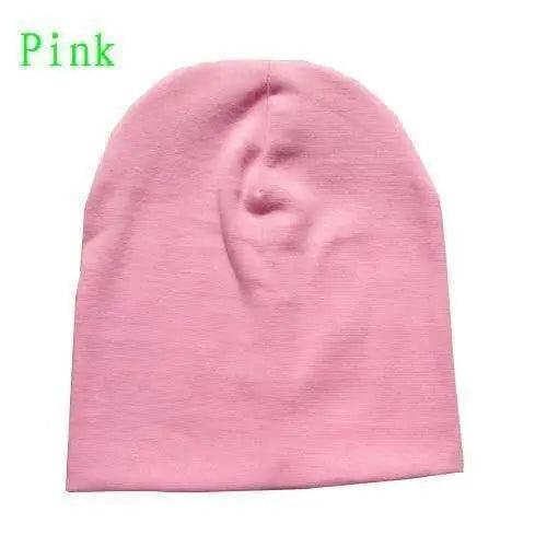 New Trendy  Baby Street Dance Hip Hat Cotton Spring Autumn Toddler Cap Scarf For Boys Girls Winter Warm Solid Color Children Hat Men's Winter Hat Warm Orange Yellow Red Blue Black Knitted Casual Hat