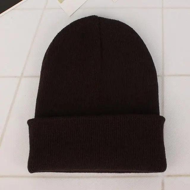 New Winter Hats for Women Men Beanies Knitted Solid Cool Hat Girls Autumn Female Beanie Warm Bonnet Casual Cap For Winter  Knitted Autumn Winter Cap Warm Elastic Winter Women and Men Hat