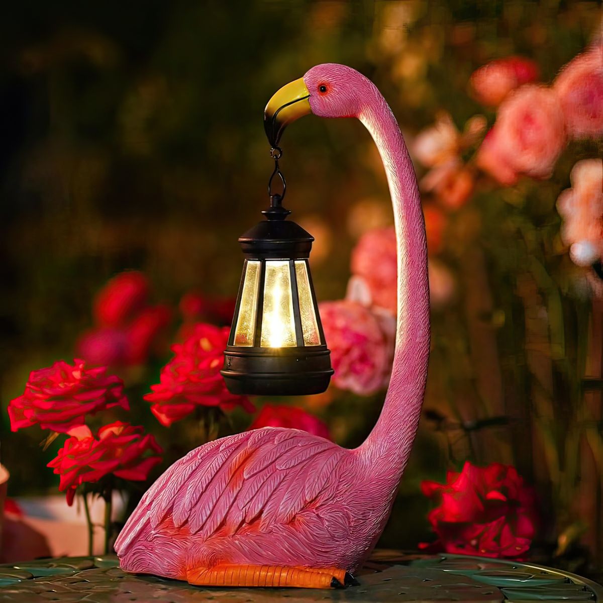Flamingo Outdoor Lantern