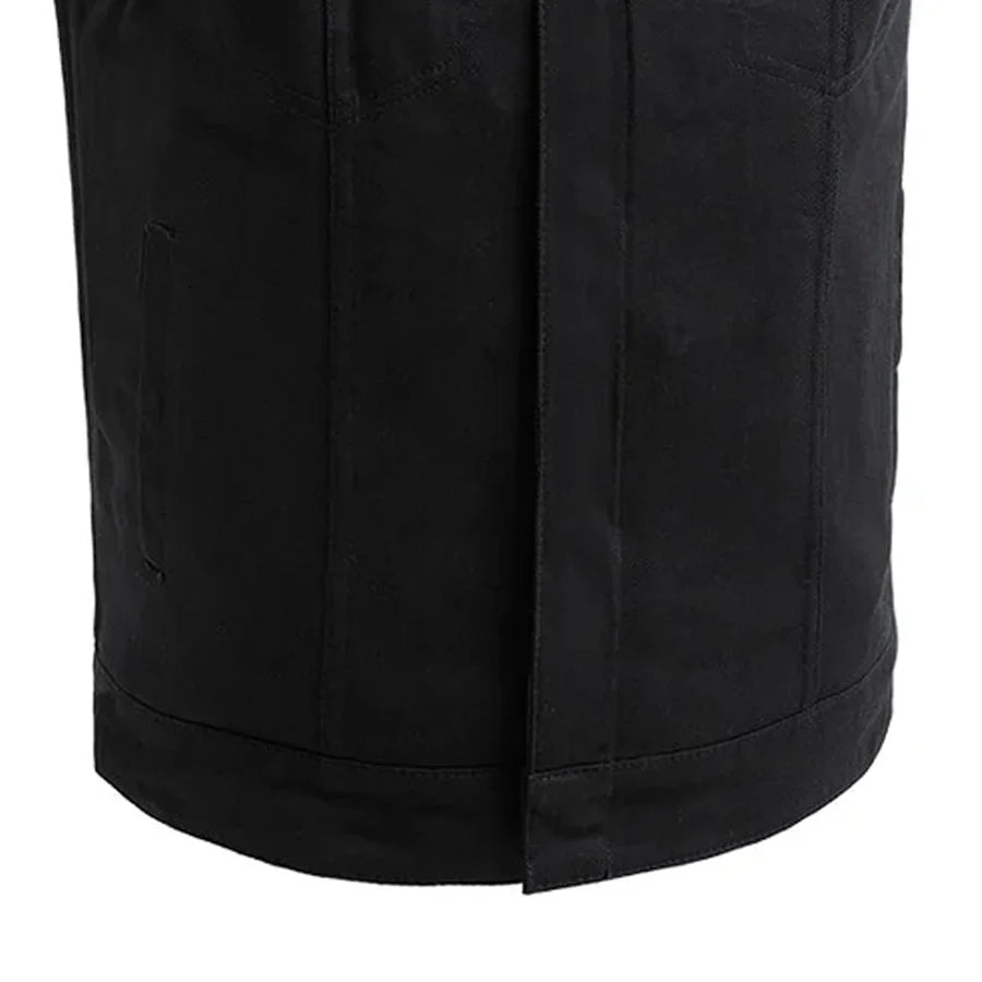 No Limit - Men's Motorcycle Twill Vest